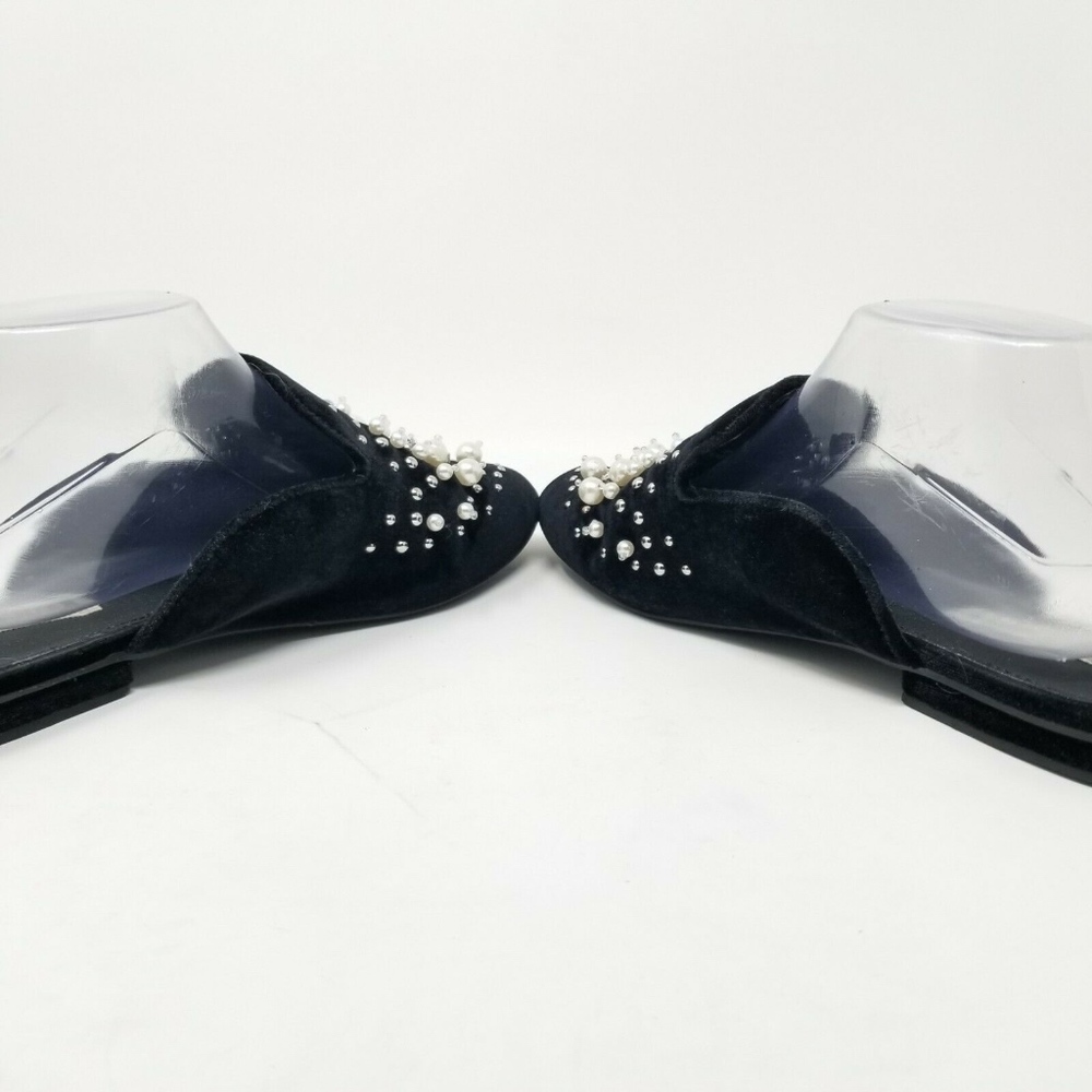 STEVE MADDEN Mules Slippers 10 M Black Velvet - Picture 5 of 8